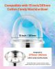 VEVOR Cotton Candy Machine Cover, Transparent Acrylic Dome Bubble Shield