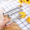 Set of 2 Bread Tongs Serving Tongs Stainless Steel for Salads Barbecue Toast Bread Pastry Sandwich Dessert Buffet Food Clip
