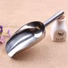 2 PCS Stainless Steel Small and Large Ice Scooper for Freezer Ice Machine Maker Candy Scoop Flour Spoon Shovel Ice Cream Scoop Antique Ic