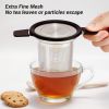 Stainless Steel Tea Infuser Steeper Strainer for Loose Leaf Tea