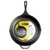 13.25" Seasoned Cast Iron Skillet