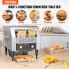 Commercial Conveyor Toaster, 300 Slices/Hour Conveyor Belt Toaster, Heavy Duty Stainless Steel Commercial Toaster Oven