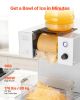 Snowflake Ice Machine, 176LBS/24H Snowflake Ice Maker, Ice-Shaver Machine with Stainless Steel Blade, Electric Snow Cone Maker with 0.48Gal Tank