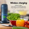 Fruit and Vegetable Washing Machine;  Mini Food Purifier Portable Fruit Vegetable Washing Machine USB Wireless Food Purifier for Cleaning Fruits