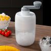 1pc Manual Ice Planer Household Smoothie Maker Small Manual Ice Breaker