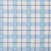 Daisy Woven Fabric Tablecloth, Blue, 60" W x 102" L
