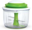 VeggiChop Hand-Powered Food Chopper (Arugula), 5.5" x 5.5" x 5"