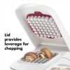 Good Grips Vegetable and Onion Chopper with Easy Pour Opening White