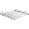 20"W x 21"D Pull Out Cabinet Organizer, Heavy Duty Slide Out Pantry Shelves, Chrome-Plated Steel Roll Out Drawers