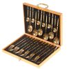 Flatware Set 24 Pieces Silverware Stainless Steel Cutlery