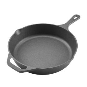 4 Piece Cast Iron Skillet Frying Pan Set 6 8 10 12 in with Silicone Handle Black 4 Piece Cast Iron Skillet Frying Pan Set 6 8 10 12 in with Silicone Handle Black