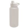 wat32 fl oz Stainless Steel Summit Water Bottle with Silicone Straw Lid|Almond Birch