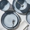 (2 pack) Denim Murphy Stoneware Salad Plate