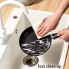 8" Non-Stick Aluminum Skillet Black Dishwasher Safe