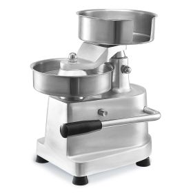 Commercial Burger Patty Maker, 150mm/6inch Hamburger Beef Patty Maker, Heavy Duty Food-Grade Stainless Steel Bowl Burger Press Machine