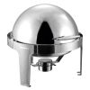 6L Round Roll-Top Stainless Steel Chafing Dish