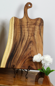 Live Edge Handled Charcuterie Board (size: Extra Large)
