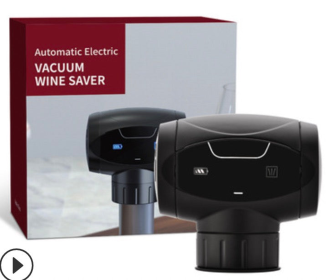 Napa King Auto Vacuum Wine Preserver Saver Cap (PACK: 2-PACK)