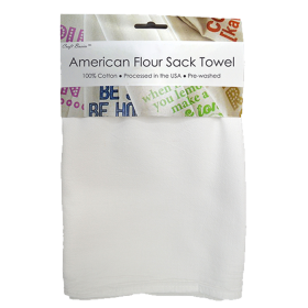 American Flour Sack Towel by Craft Basics (Pack of 10) (size: 28" x 29")