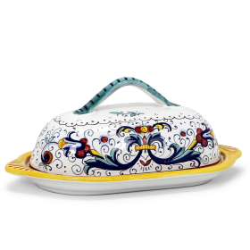 RICCO DERUTA BUTTER TRAY & CHEESE BOWLS (size: 9 X 3 HIGH (Dimensions measured in Inches))