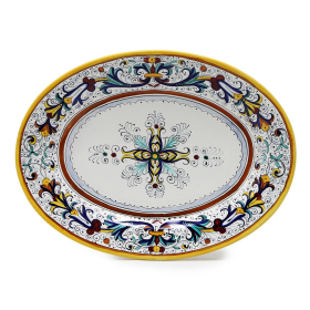 RICCO DERUTA Platter (size: 16.5 X 12.5 (Dimensions measured in Inches))