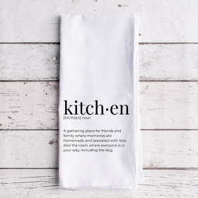 Kitchen Definition - Tea Towel (Style: Waffle Weave)