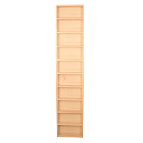 Cyprus On the Wall Spice Rack (size: 69"h x 14"W x 2.5"dStyle)