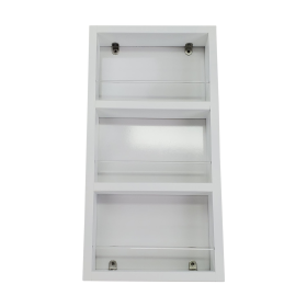 Miami On the Wall Spice Rack (Style: 121, size: 21"h x 11"w x 2.5"d)