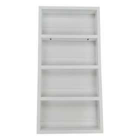 Miami On the Wall Spice Rack (Style: 928, size: 28"h x 11"w x 4.5"d)