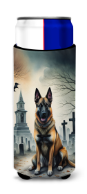 Spooky Halloween Hugger for Ultra Slim Cans (Dog Breed: Belgian Malinois 2013, size: Slim Can)