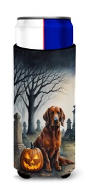 Spooky Halloween Hugger for Ultra Slim Cans (Dog Breed: Irish Setter  2044, size: Slim Can)