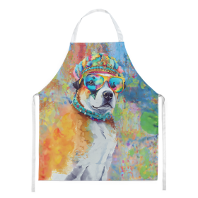 Hippie Dawg Apron (Dog Breed: Akita 2450, size: large)
