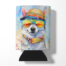 Hippie Dawg Can or Bottle Hugger (Dog Breed: Alaskan Klee Kai 2451, size: Can Hugger)