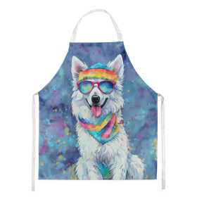 Hippie Dawg Apron (Dog Breed: American Eskimo 2453, size: large)