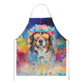 Hippie Dawg Apron (Dog Breed: Bernese Mountain Dog 2459, size: large)