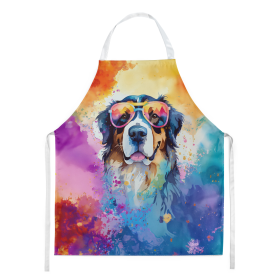 Hippie Dawg Apron (Dog Breed: Bernese Mountain Dog 2460, size: large)
