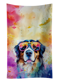 Hippie Dawg Kitchen Towel (Dog Breed: Bernese Mountain Dog 2460, size: 25Hx15W)