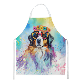 Hippie Dawg Apron (Dog Breed: Bernese Mountain Dog 2461, size: large)