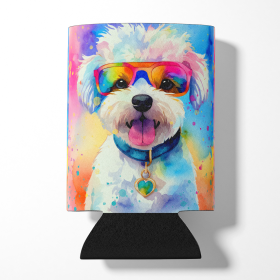 Hippie Dawg Can or Bottle Hugger (Dog Breed: Bichon Frise 2462, size: Can Hugger)