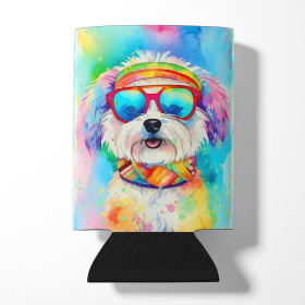 Hippie Dawg Can or Bottle Hugger (Dog Breed: Bichon Frise 2463, size: Can Hugger)