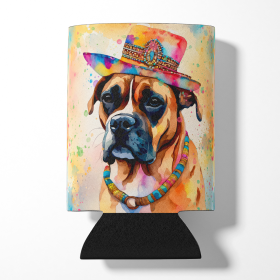 Hippie Dawg Can or Bottle Hugger (Dog Breed: Boxer 2471, size: Can Hugger)