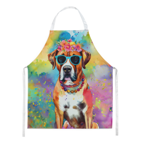 Hippie Dawg Apron (Dog Breed: Boxer 2472, size: large)