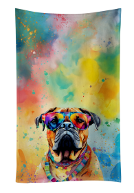 Hippie Dawg Kitchen Towel (Dog Breed: Bullmastiff 2477, size: 25Hx15W)