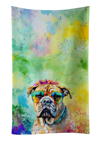 Hippie Dawg Kitchen Towel (Dog Breed: Bullmastiff 2478, size: 25Hx15W)
