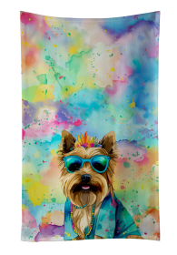 Hippie Dawg Kitchen Towel (Dog Breed: Cairn Terrier 2479, size: 25Hx15W)