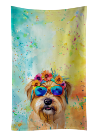 Hippie Dawg Kitchen Towel (Dog Breed: Cairn Terrier 2480, size: 25Hx15W)
