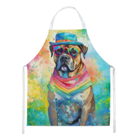 Hippie Dawg Apron (Dog Breed: Cane Corso 2481, size: large)