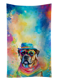 Hippie Dawg Kitchen Towel (Dog Breed: Cane Corso 2481, size: 25Hx15W)