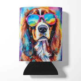 Hippie Dawg Can or Bottle Hugger (Dog Breed: Cavalier Spaniel 2483, size: Can Hugger)