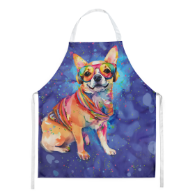 Hippie Dawg Apron (Dog Breed: Chihuahua 2487, size: large)